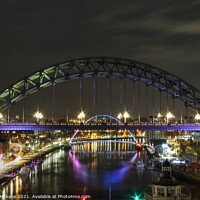 Buy canvas prints of The Tyne Bridge by Grant Mckane