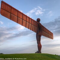 Buy canvas prints of The Angel Of The North by Grant Mckane