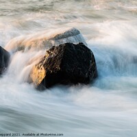 Buy canvas prints of Rocks in waters  by Luke Sheppard