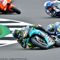 Buy canvas prints of British Moto GP 2021Silverstone: MOTO GP by Russell Finney