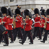 Buy canvas prints of The State Funeral of Her Majesty the Queen. London by Russell Finney