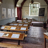 Buy canvas prints of Tyneham Village School by Stuart Wyatt