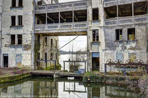 Abandoned Factory Picture Board by Stuart Wyatt