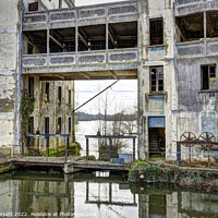Buy canvas prints of Abandoned Factory by Stuart Wyatt