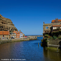 Buy canvas prints of Staithes by Stuart Wyatt
