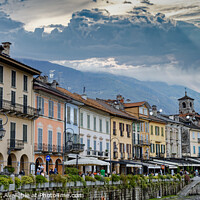 Buy canvas prints of Cannobio, Lake Maggiore, Italy by Stuart Wyatt