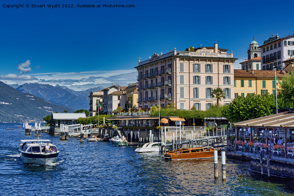 Bellagio, Lake Como Picture Board by Stuart Wyatt