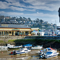Buy canvas prints of Dartmouth Harbour by Stuart Wyatt