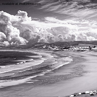 Buy canvas prints of Woolacombe Beach & Bay by Stuart Wyatt