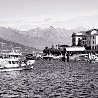 Buy canvas prints of Ferry to Bellagio, Italy by Stuart Wyatt
