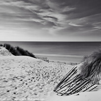 Buy canvas prints of Sand Dune, Sea & Marram Grass by Stuart Wyatt