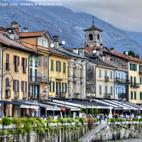 Buy canvas prints of Connobio, Lake Maggiore, Italy by Stuart Wyatt