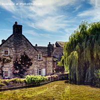 Buy canvas prints of Swanage old mill and millpond by Stuart Wyatt