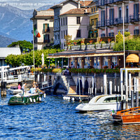 Buy canvas prints of Bellagio, Lake Como by Stuart Wyatt