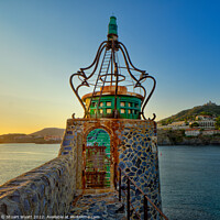 Buy canvas prints of The old lighthouse, Collioure, France by Stuart Wyatt