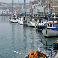 Buy canvas prints of Weymouth Harbour by Stuart Wyatt