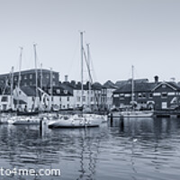 Buy canvas prints of Weymouth Harbour Panorama by Stuart Wyatt