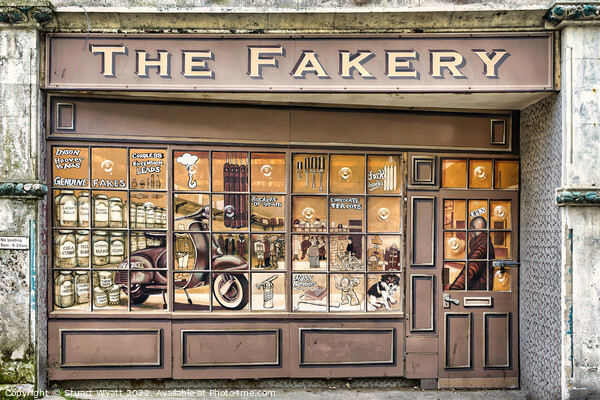 The Fakery, Portland, Dorset Picture Board by Stuart Wyatt