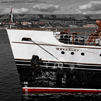 Buy canvas prints of Swanage welcomes the Waverley paddle steamer by Stuart Wyatt