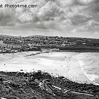 Buy canvas prints of Porthmeor Beach, St Ives, Cornwall by Stuart Wyatt