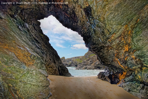 Cornish Cave Picture Board by Stuart Wyatt