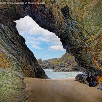 Buy canvas prints of Cornish Cave by Stuart Wyatt