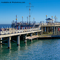 Buy canvas prints of Swanage Pier by Stuart Wyatt