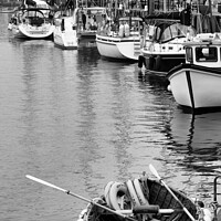 Buy canvas prints of Yachts in Weymouth Harbour by Stuart Wyatt