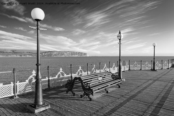 Swanage View Picture Board by Stuart Wyatt