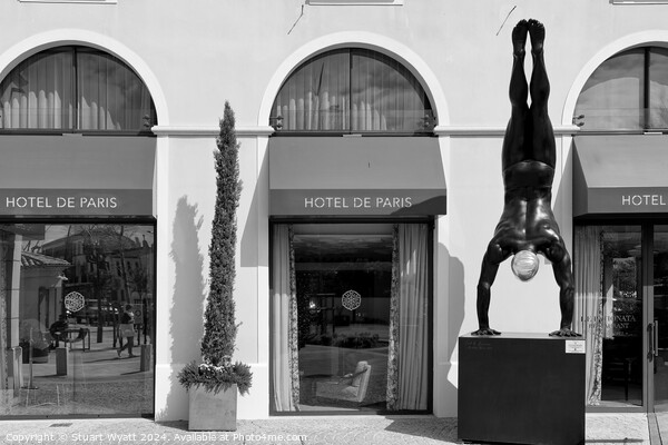 St Tropez: Hotel de Paris Picture Board by Stuart Wyatt