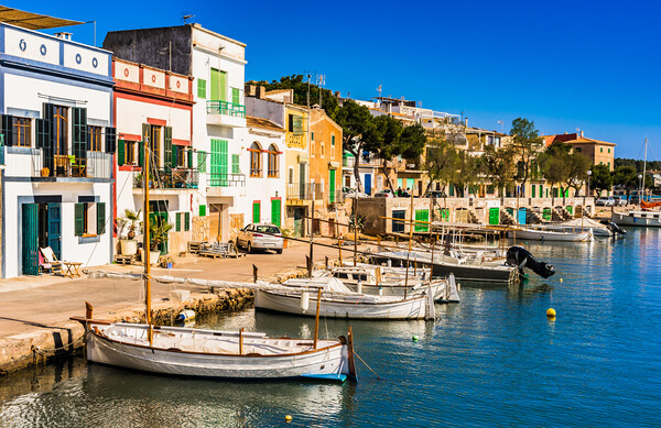 The Enchanting Colors of Portocolom Picture Board by Alex Winter