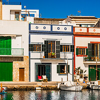 Buy canvas prints of Colours of PortoColom by Alex Winter