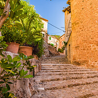 Buy canvas prints of Fornalutx. Hidden Gem of Mallorca by Alex Winter