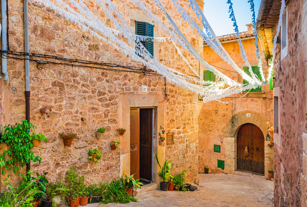 Charming Rustic Village in Mallorca Picture Board by Alex Winter