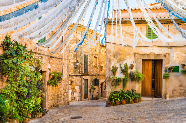 Rustic Beauty of Valldemossa  Building  Picture Board by Alex Winter