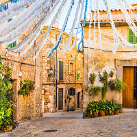 Buy canvas prints of Rustic Beauty of Valldemossa  Building  by Alex Winter
