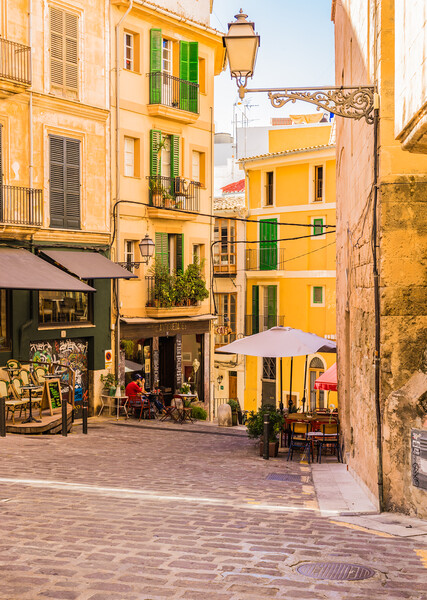 Enchanting Palma Streets - Majorca Picture Board by Alex Winter