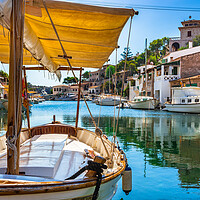 Buy canvas prints of Idyllic view of Cala Figuera by Alex Winter