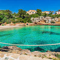 Buy canvas prints of Majorca island Spain Cala Ferrera Bay by Alex Winter