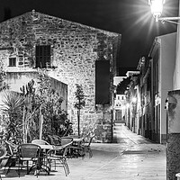 Buy canvas prints of Alcudia at Night, Spain by Alex Winter