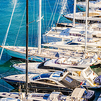 Buy canvas prints of Yachting Marina Palma de Mallorca by Alex Winter