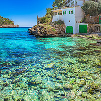 Buy canvas prints of Seaside of Cala Santanyi bay, Mallorca island by Alex Winter