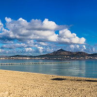 Buy canvas prints of Alcudia bay panorama  by Alex Winter