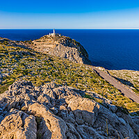 Buy canvas prints of Lighthouse at Cap Formentor on Mallorca by Alex Winter