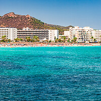 Buy canvas prints of Cala Millor, Spain Beach by Alex Winter