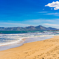 Buy canvas prints of Beautiful bay of Alcudia by Alex Winter