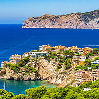 Buy canvas prints of Spain, view of Costa de la Calma by Alex Winter