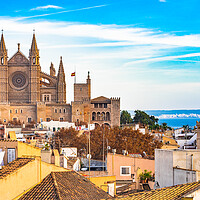 Buy canvas prints of Historic city center of Palma de Mallorca by Alex Winter
