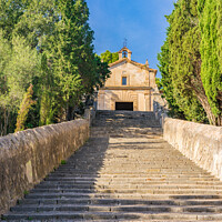 Buy canvas prints of Calvary steps of Pollensa on Majorca island by Alex Winter
