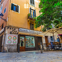 Buy canvas prints of Palma Majorca Spain View of traditional Bakery by Alex Winter